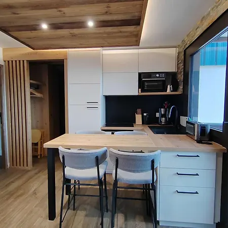 Apartamento Cosy 4 Pers Rénové Au Cœur De Avec Accès Aux Pistes - Fr-1-545-49